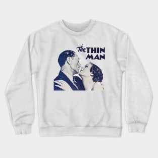 The Thin Man Movie Poster Crewneck Sweatshirt